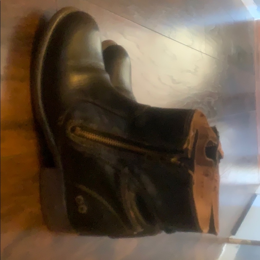 Bed Stu ankle booties black 8.5